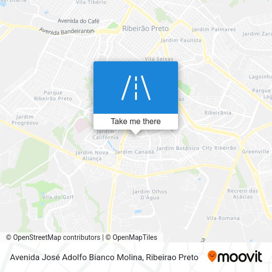 Avenida José Adolfo Bianco Molina map