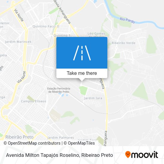 Avenida Milton Tapajós Roselino map