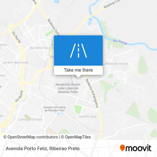 Avenida Porto Feliz map