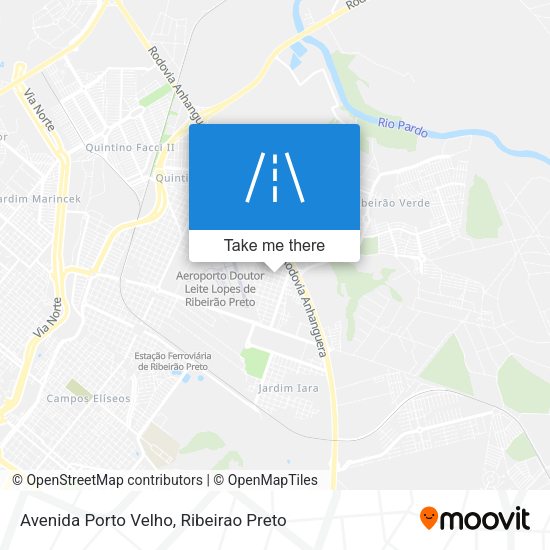 Avenida Porto Velho map