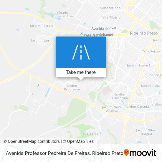 Avenida Professor Pedreira De Freitas map