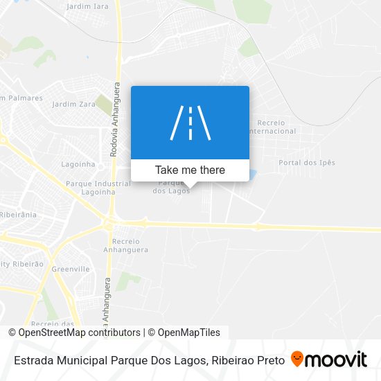 Estrada Municipal Parque Dos Lagos map