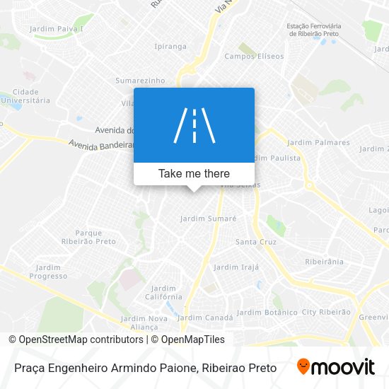 Praça Engenheiro Armindo Paione map