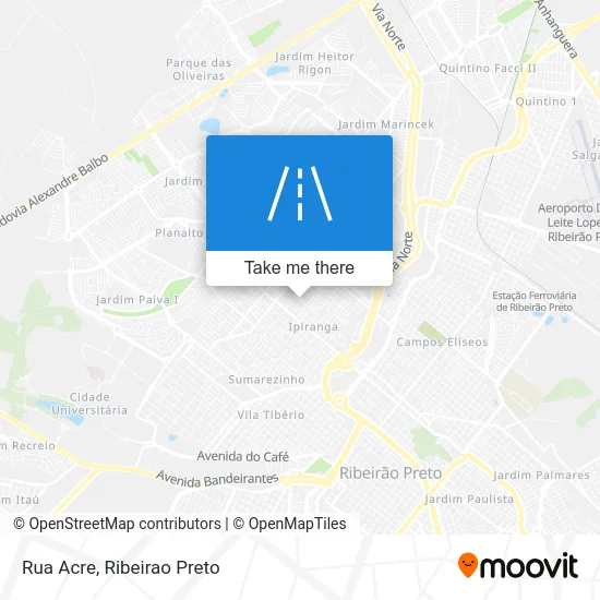Rua Acre map