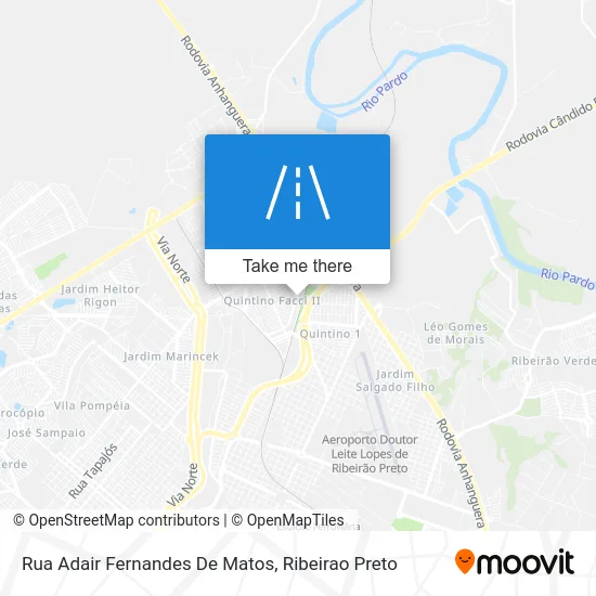 Rua Adair Fernandes De Matos map