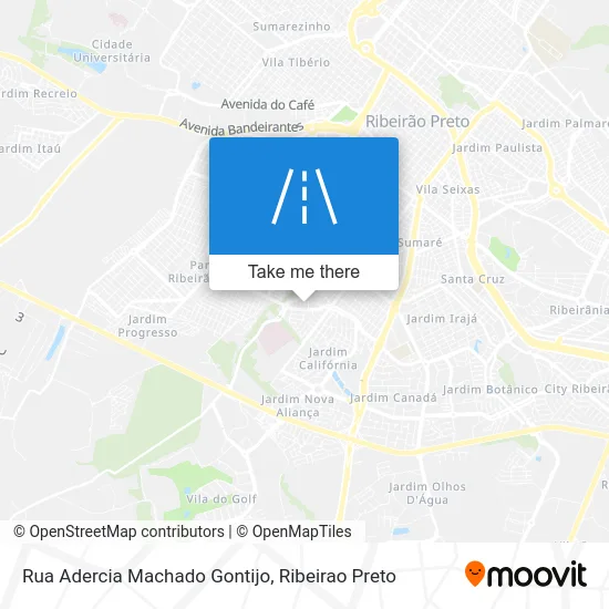 Rua Adercia Machado Gontijo map