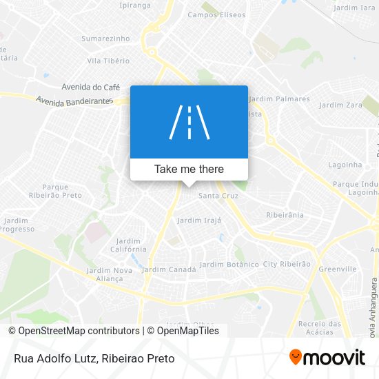 Rua Adolfo Lutz map