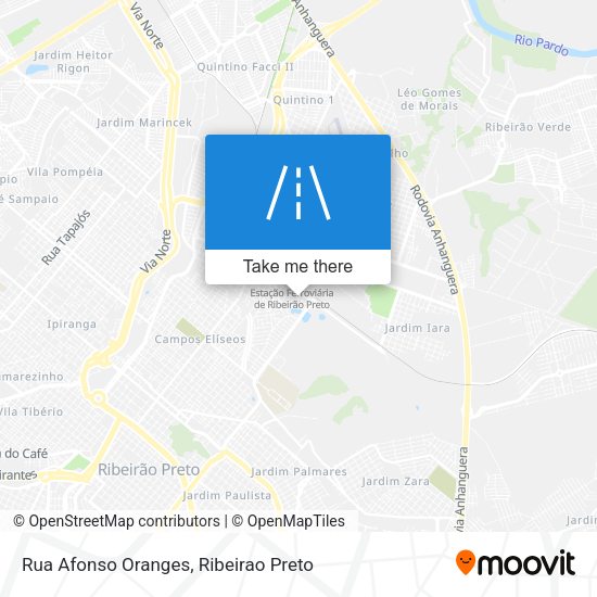 Rua Afonso Oranges map