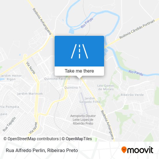 Rua Alfredo Perlin map