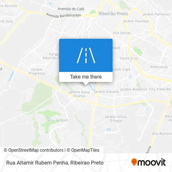 Rua Altamir Rubem Penha map