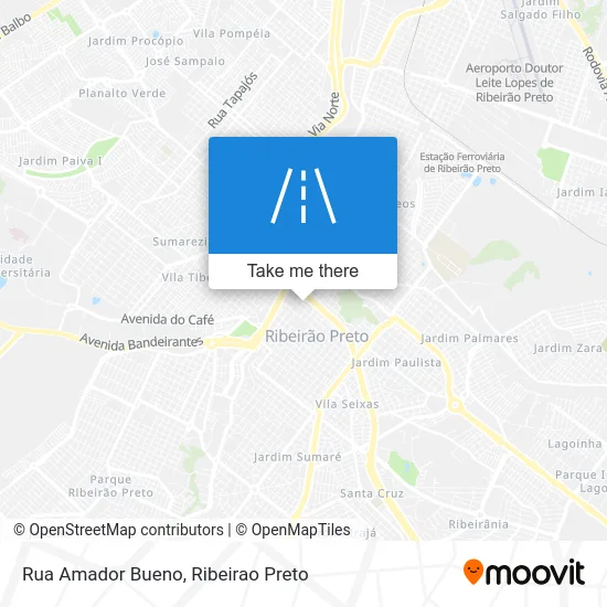 Rua Amador Bueno map