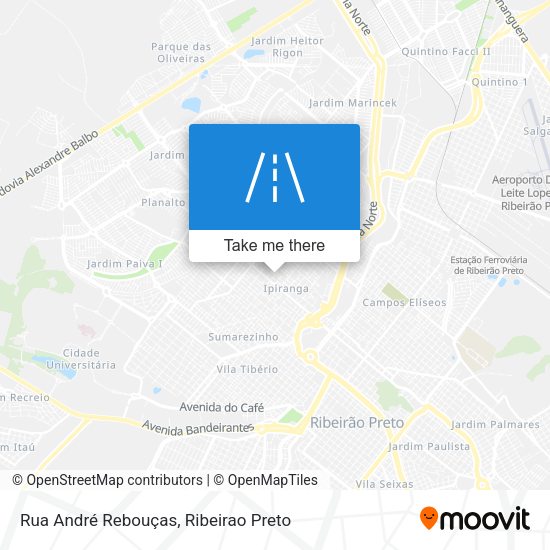 Rua André Rebouças map
