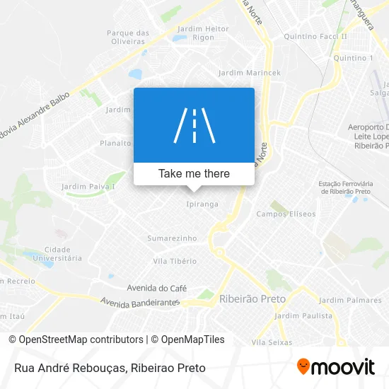 Rua André Rebouças map