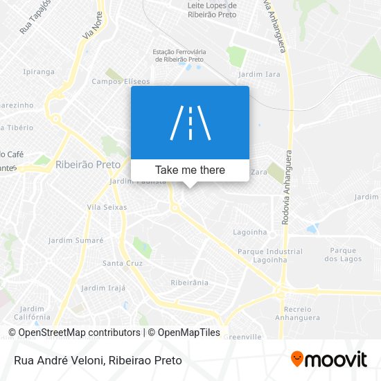 Rua André Veloni map