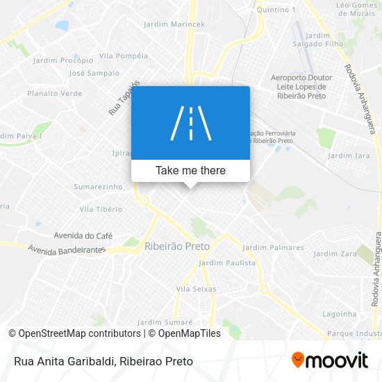 Rua Anita Garibaldi map