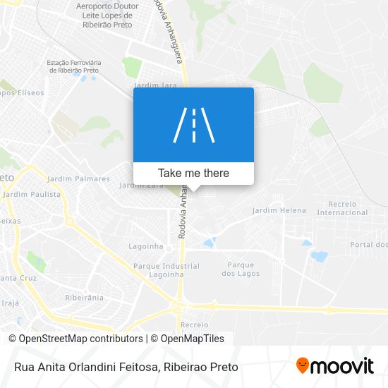 Rua Anita Orlandini Feitosa map