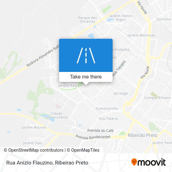 Rua Anizio Flauzino map