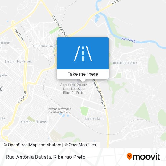 Rua Antônia Batista map