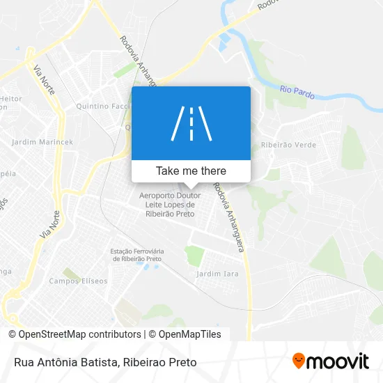 Rua Antônia Batista map