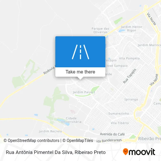 Rua Antônia Pimentel Da Silva map