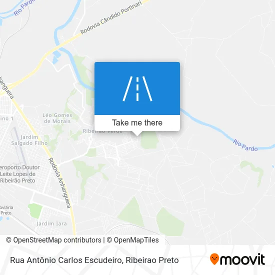 Rua Antônio Carlos Escudeiro map