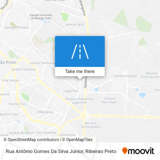 Rua Antônio Gomes Da Silva Júnior map