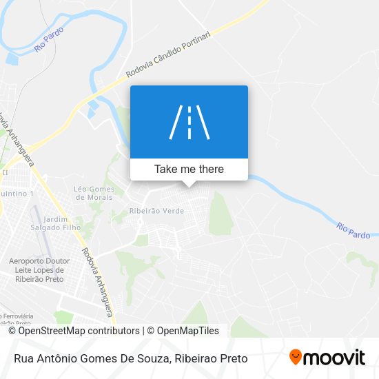 Rua Antônio Gomes De Souza map