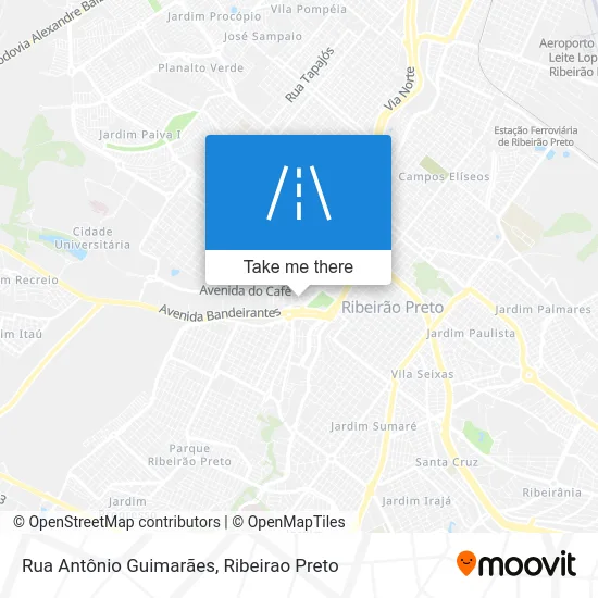 Rua Antônio Guimarães map