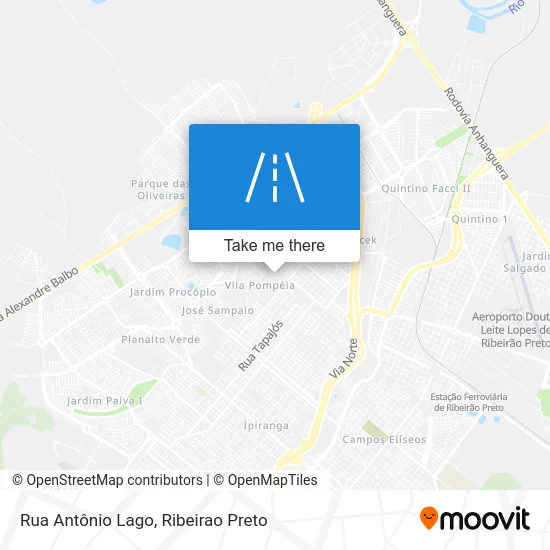 Rua Antônio Lago map