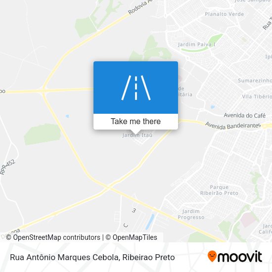 Rua Antônio Marques Cebola map
