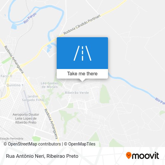 Rua Antônio Neri map