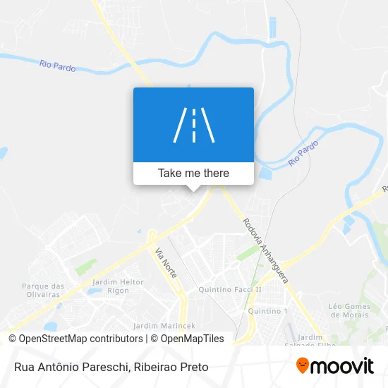 Rua Antônio Pareschi map