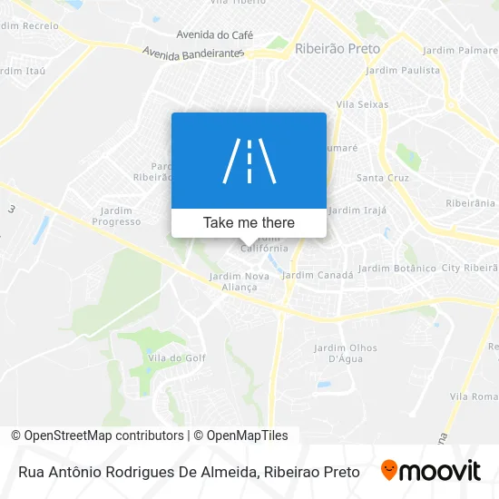 Rua Antônio Rodrigues De Almeida map
