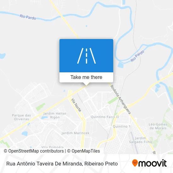 Rua Antônio Taveira De Miranda map
