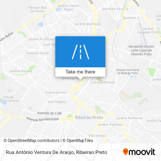 Rua Antônio Ventura De Araújo map