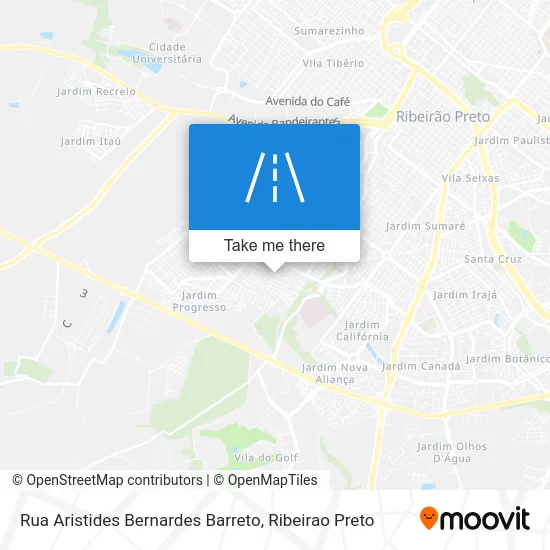 Rua Aristides Bernardes Barreto map