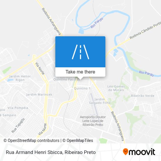 Rua Armand Henri Sbicca map