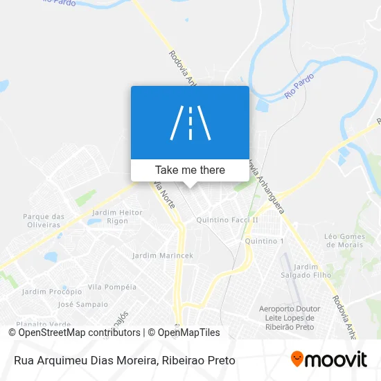 Rua Arquimeu Dias Moreira map