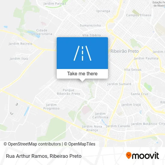 Rua Arthur Ramos map