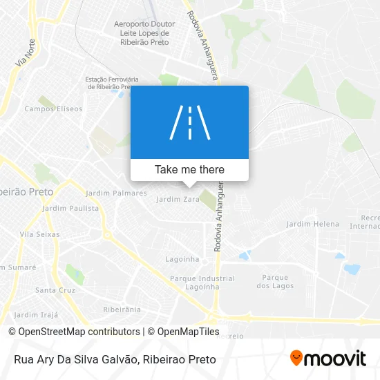 Rua Ary Da Silva Galvão map