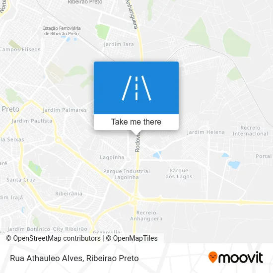 Rua Athauleo Alves map