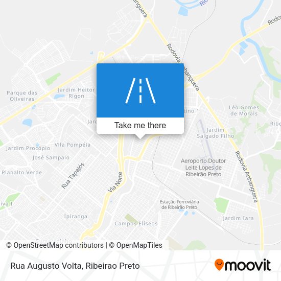 Rua Augusto Volta map