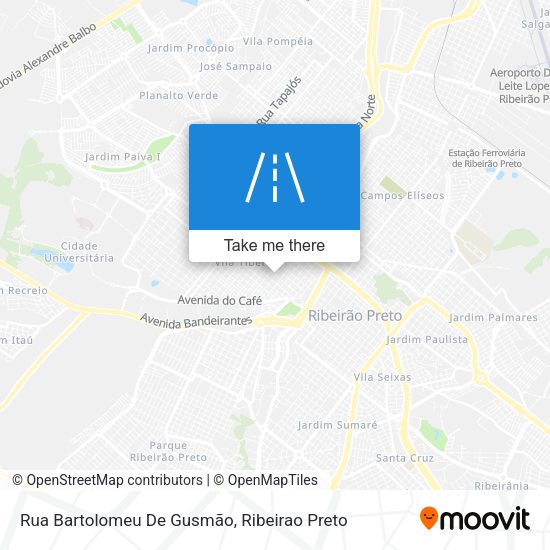 Rua Bartolomeu De Gusmão map