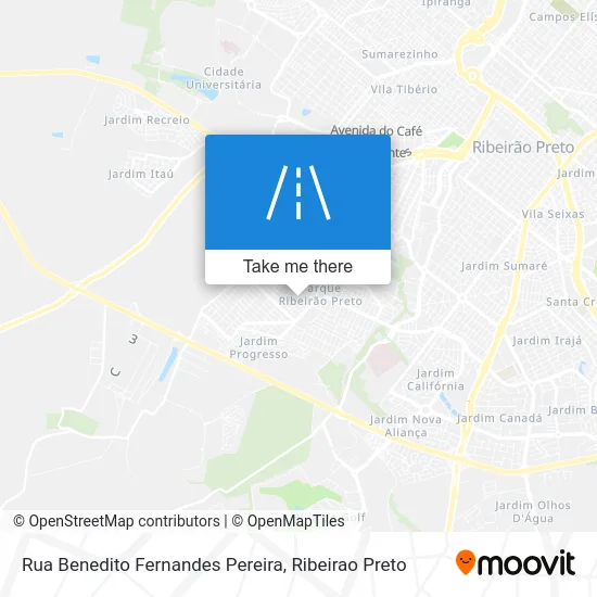 Rua Benedito Fernandes Pereira map