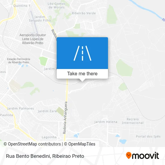 Rua Bento Benedini map