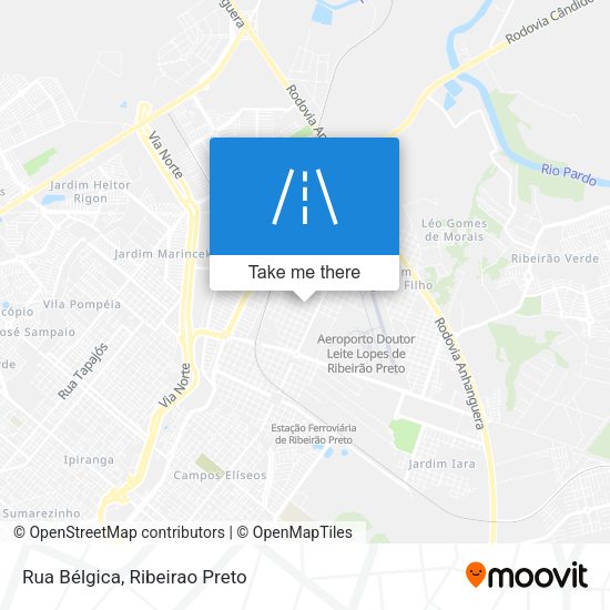 Rua Bélgica map