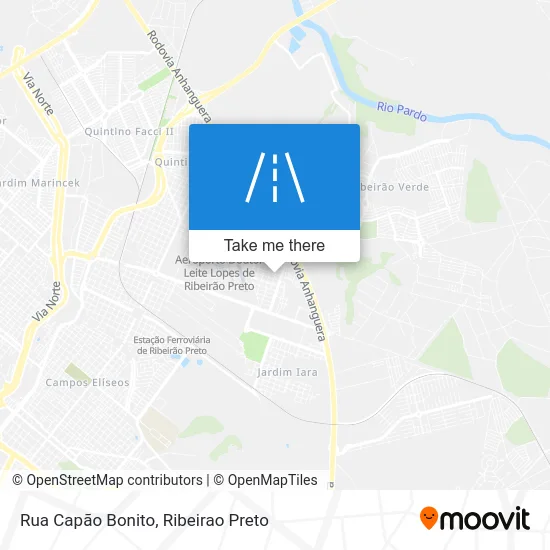 Rua Capão Bonito map