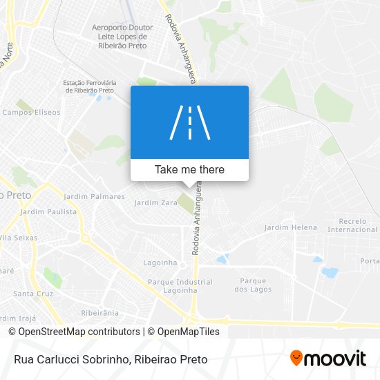 Rua Carlucci Sobrinho map