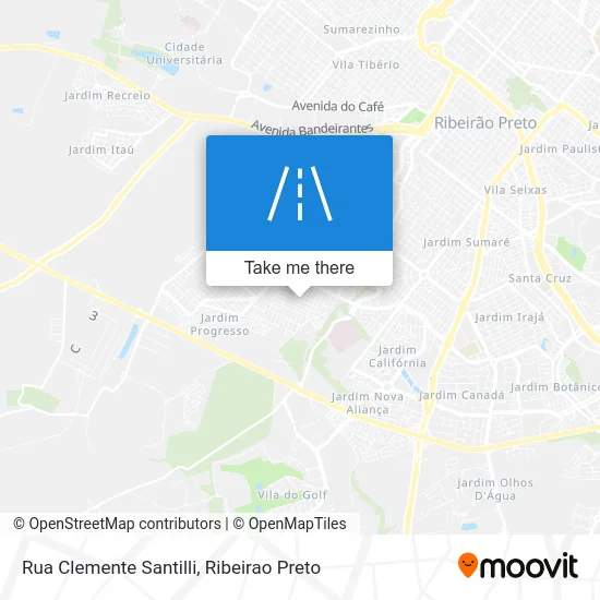 Rua Clemente Santilli map