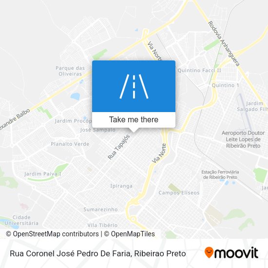 Rua Coronel José Pedro De Faria map